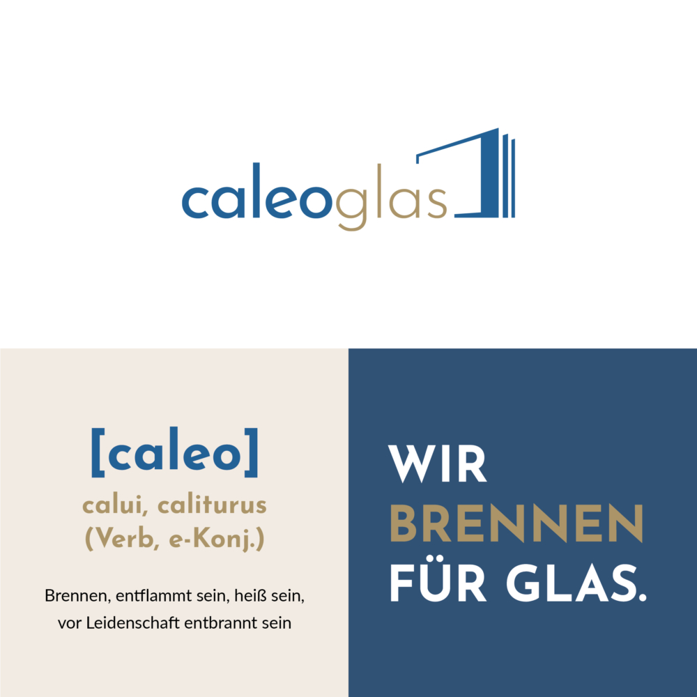 Design der caleoglas Website